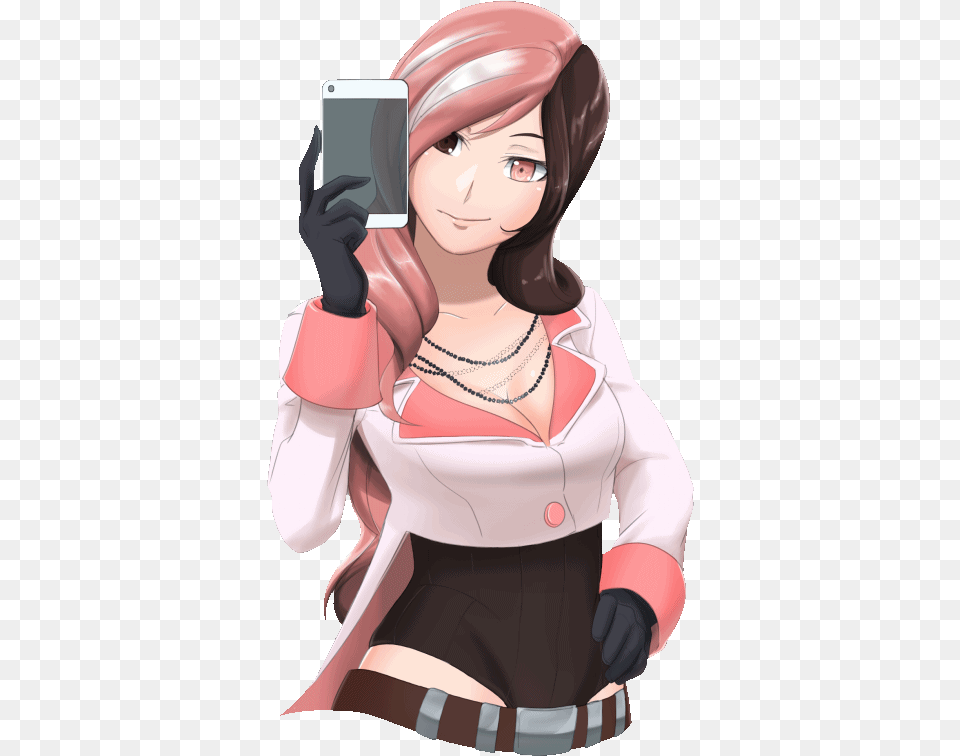 View Pink Hair Rwby Neo Chibi Gif, Adult, Publication, Person, Woman Png