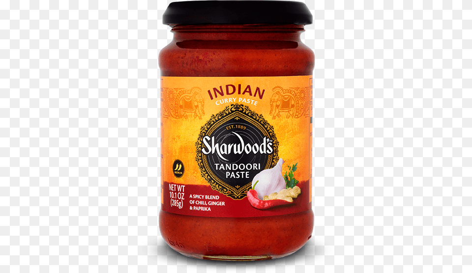 View Product Sharwoods Indian Tandoori Curry Paste Medium, Food, Ketchup, Relish, Animal Free Png