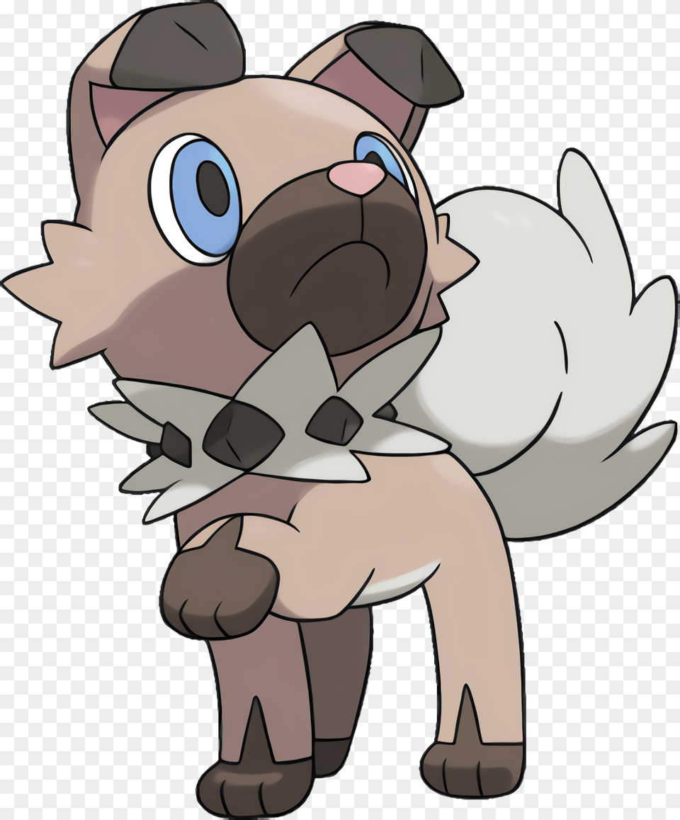 View Rockruff Pokemon Rockruff, Baby, Person, Cartoon Png Image