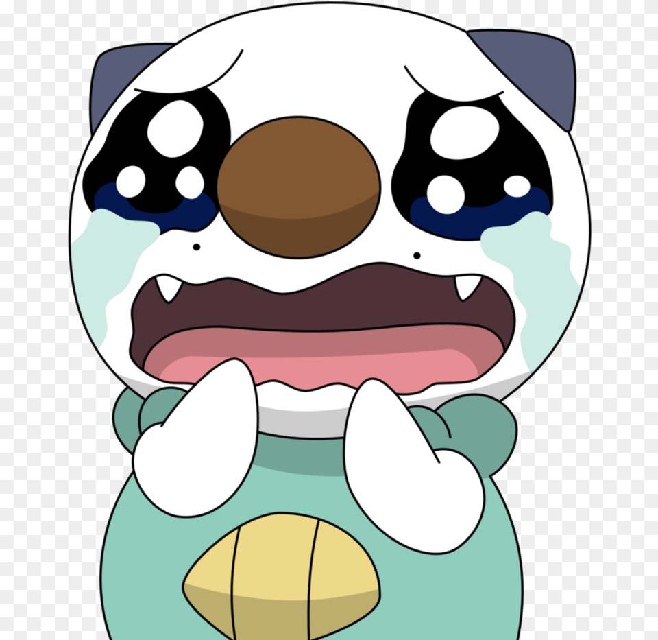 View Sad Oshawott Oshawott Llorando, Outdoors, Nature, Winter, Animal Free Png Download