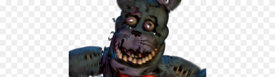 View Samegoogleiqdbsaucenao 1302 Nightmare Bonnie Jumpscare Ucn, Person, Body Part, Mouth, Teeth Free Transparent Png