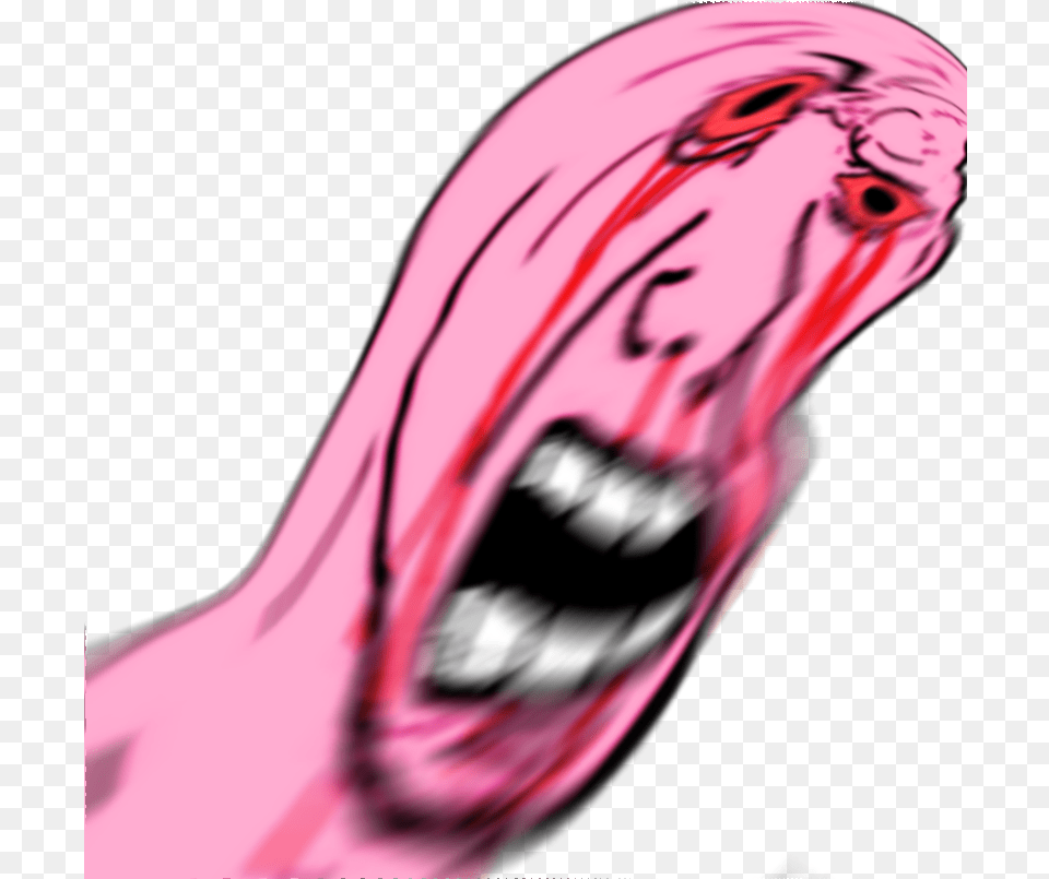 View Samegoogleiqdbsaucenao Wojak Pink Wojak Scream, Adult, Female, Person, Woman Png Image