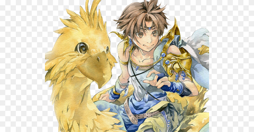 View Samegoogleiqdbsaucenao 23 Bartz Klauser Chocobo Bartz Final Fantasy V, Publication, Book, Comics, Person Free Png Download