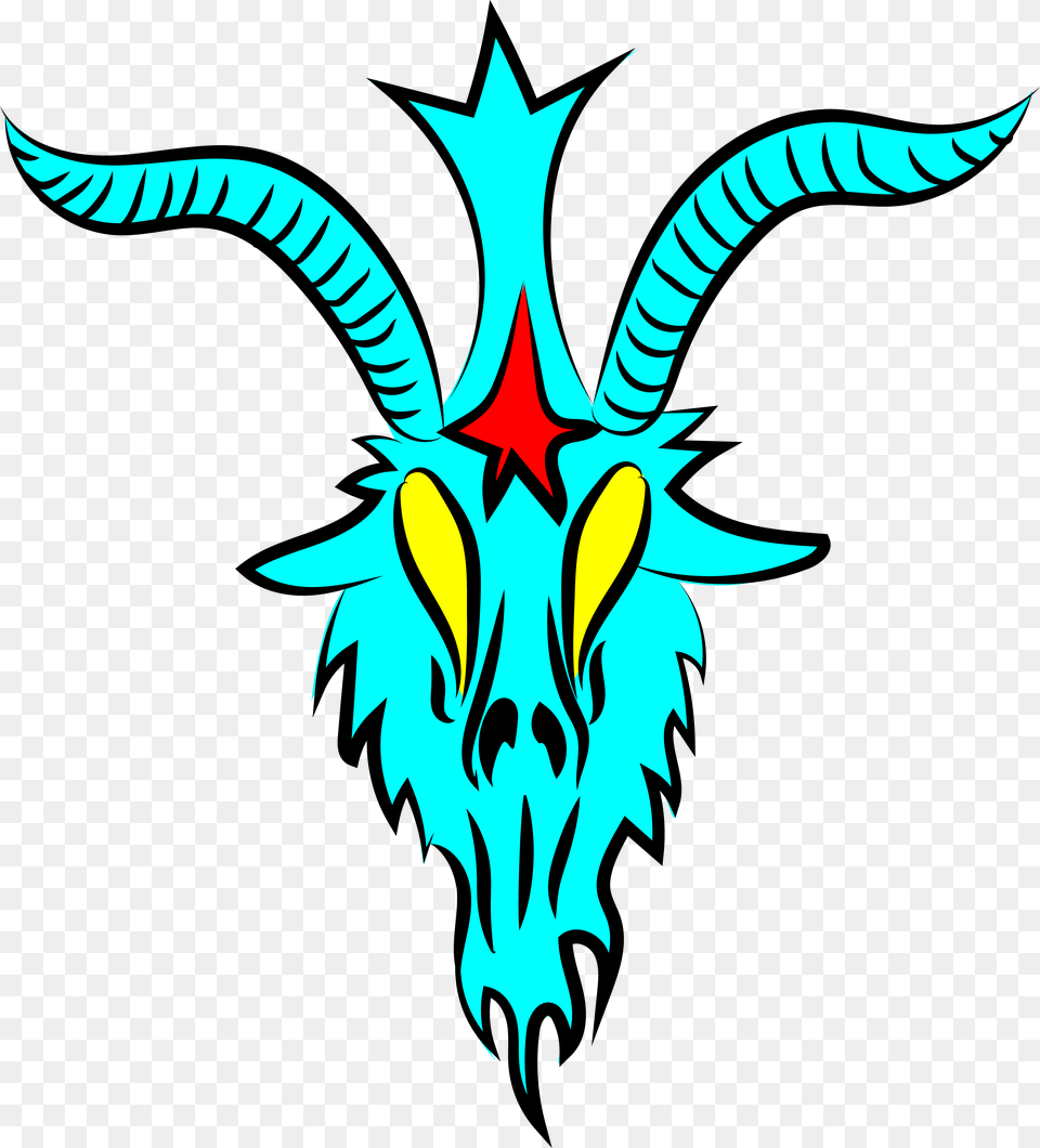 View Samegoogleiqdbsaucenao Baphomet Head Emblem, Animal, Dinosaur, Reptile, Pattern Free Png Download