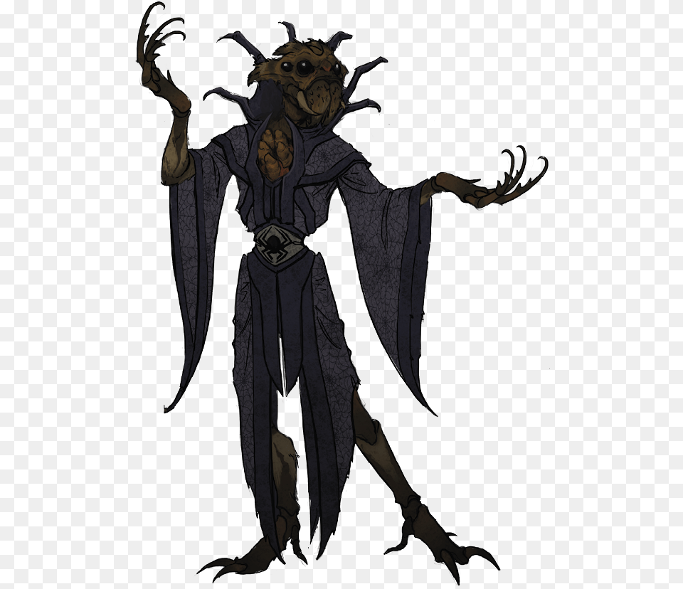 View Samegoogleiqdbsaucenao Cute Spiders Pillars Of Eternity Mind Flayer, Clothing, Costume, Person, Scarecrow Free Transparent Png