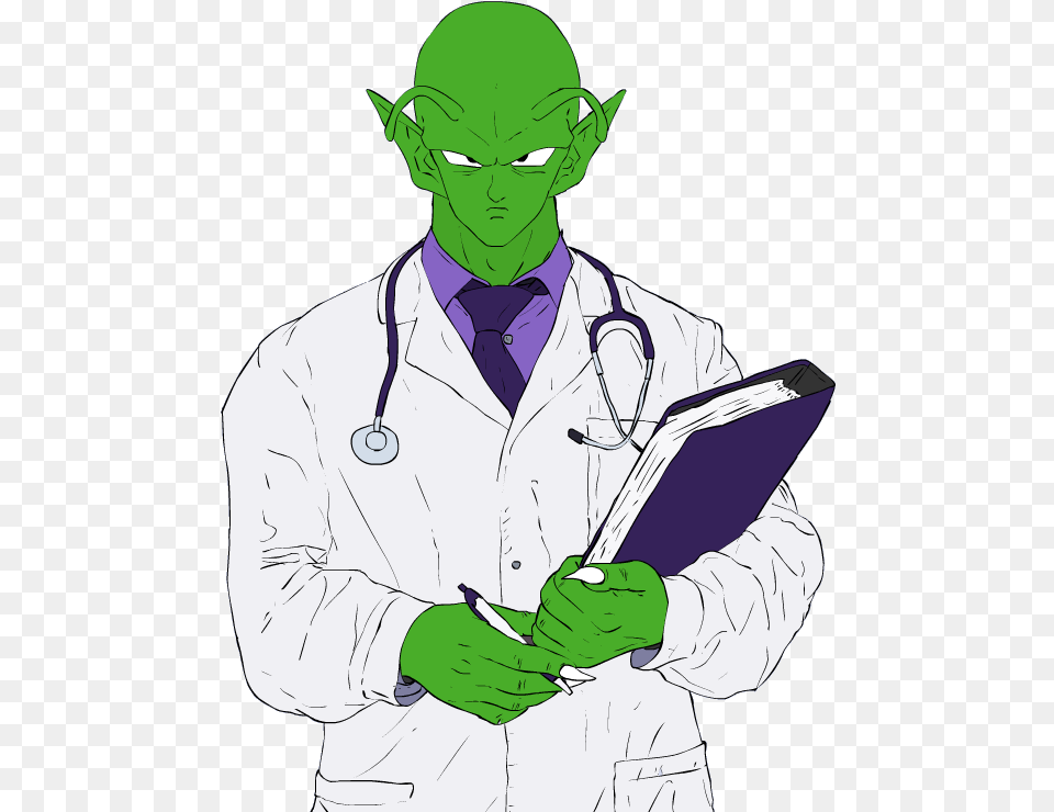 View Samegoogleiqdbsaucenao Doctor Piccolo, Clothing, Coat, Lab Coat, Adult Png