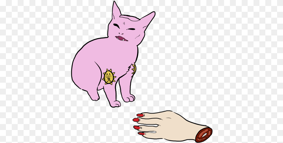 View Samegoogleiqdbsaucenao Killer Queen 2 Killer Queen Jojo Cat, Animal, Mammal, Pet, Body Part Png