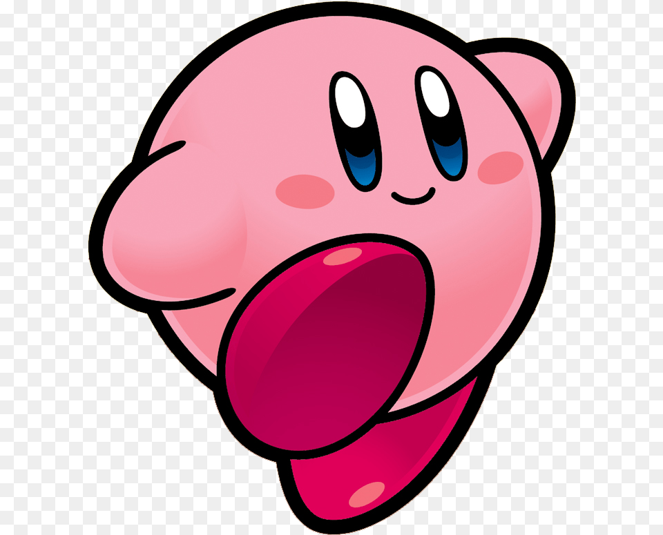 View Samegoogleiqdbsaucenao Kirbykssuwalk Kirby Sticker, Body Part, Mouth, Person, Face Png Image