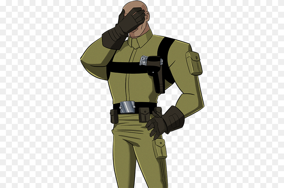 View Samegoogleiqdbsaucenao Luthor Facepalm Soldier, Adult, Male, Man, Person Png Image