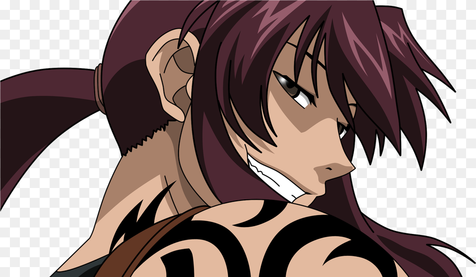 View Samegoogleiqdbsaucenao Revy Two Hands By Trickyou D5vve91 Black Lagoon Revy, Publication, Book, Comics, Adult Png Image