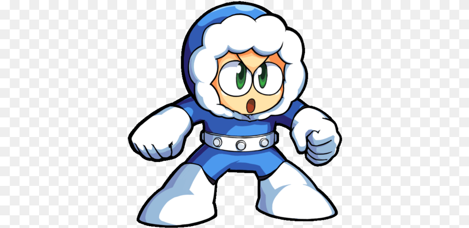 View Samegoogleiqdbsaucenao Sfxac Iceman Mega Man Iceman, Baby, Person Free Png