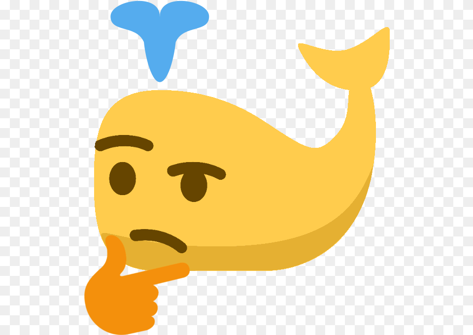 View Samegoogleiqdbsaucenao Whalethink Thinking Emoji Profile Picture For Discord, Animal, Mammal Free Transparent Png