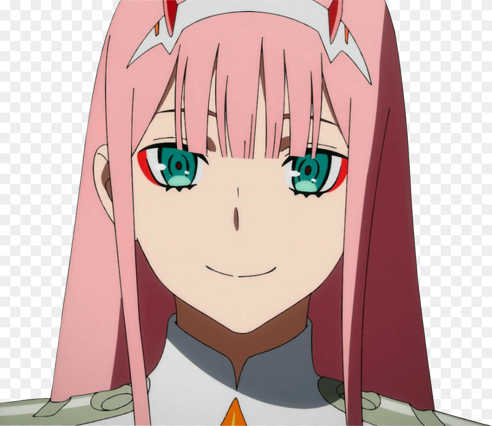 View Samegoogleiqdbsaucenao Zero Two Looking At Zero Two, Anime, Person, Face, Head Free Transparent Png