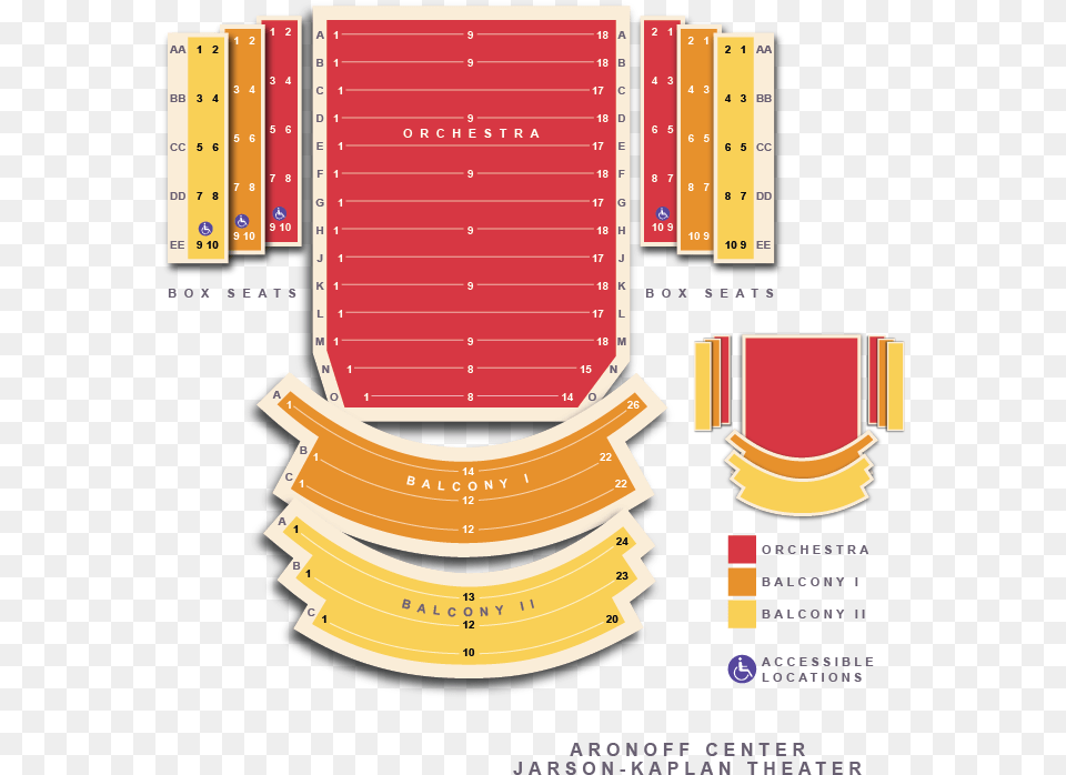 View Seating Aronoff Center Seating Chart, Advertisement, Text, Poster, Page Png Image