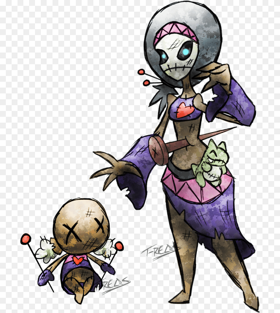 View Voodoo Fakemon By T Reqs D7qcrnh Rule34 Jack Skellington And Sally, Book, Comics, Publication, Person Free Transparent Png