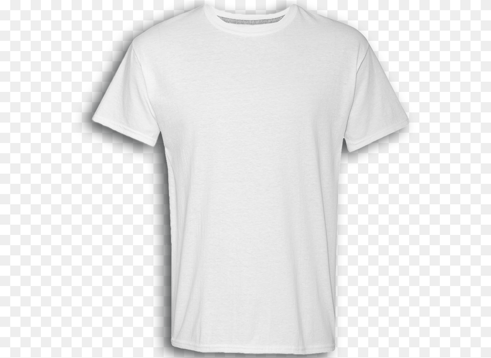 View White Colour Plain T Shirt, Clothing, T-shirt Free Png Download