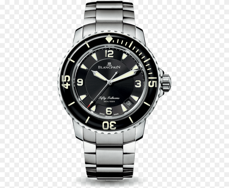 Vignette Blancpain Fifty Fathoms 5015 1130, Arm, Body Part, Person, Wristwatch Free Transparent Png