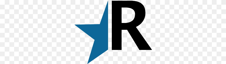 Vii R Logo With A Star, Star Symbol, Symbol Free Transparent Png