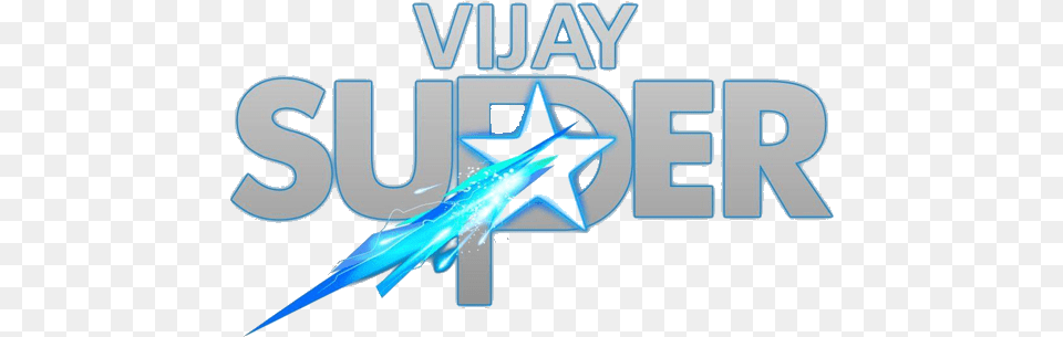 Vijay Super Logo Star Tv Vijay Super, Animal, Sea Life, Fish, Shark Free Png Download