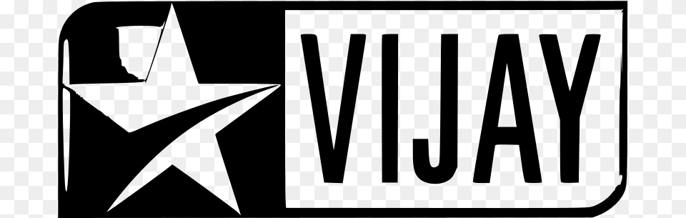 Vijay Tv Logo, Gray Free Transparent Png