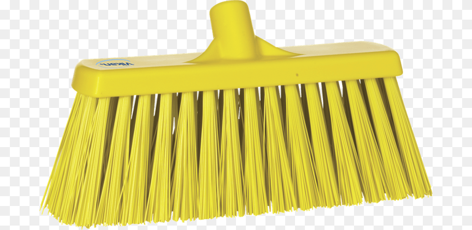 Vikan Hygiene 2915 6 Broom 30cm Yellow Stiff 330mm Thick Bristle Broom, Crib, Furniture, Infant Bed, Brush Free Transparent Png