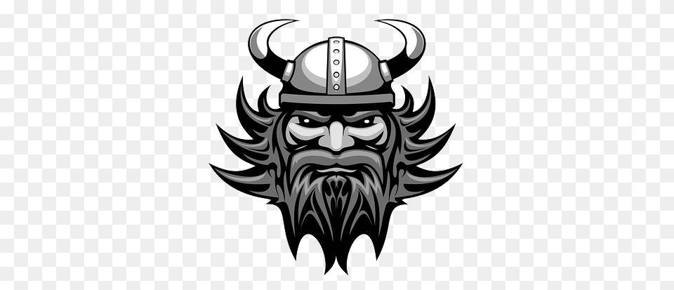 Viking, Logo, Symbol, Animal, Fish Png Image