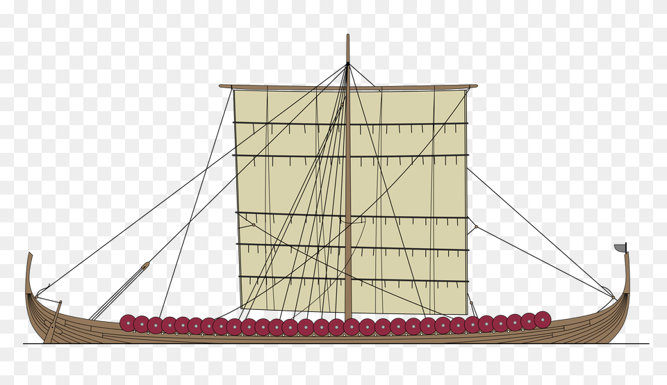 Viking, Boat, Sailboat, Transportation, Vehicle Free Transparent Png