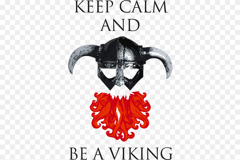 Viking Beard Keepcalm Skull, Logo, Emblem, Symbol, Animal Png
