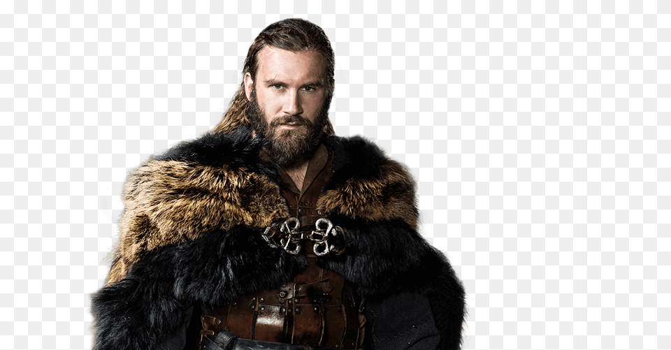 Viking Beard Rollo, Clothing, Coat, Adult, Fur Free Png
