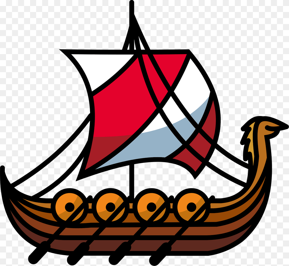 Viking Boat Clipart, Sailboat, Transportation, Vehicle, Dynamite Free Transparent Png