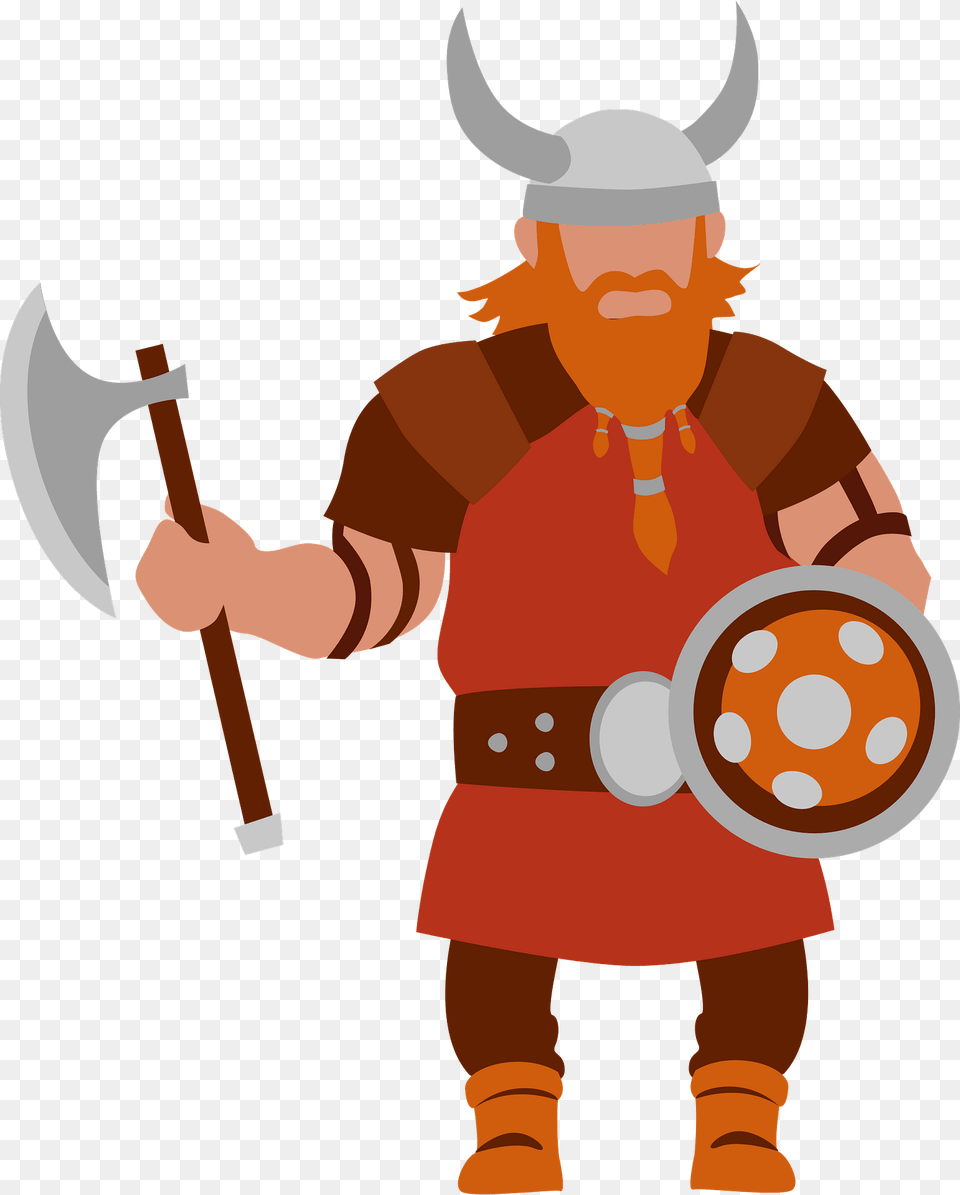 Viking Clipart, Clothing, Costume, Person, Face Free Png Download