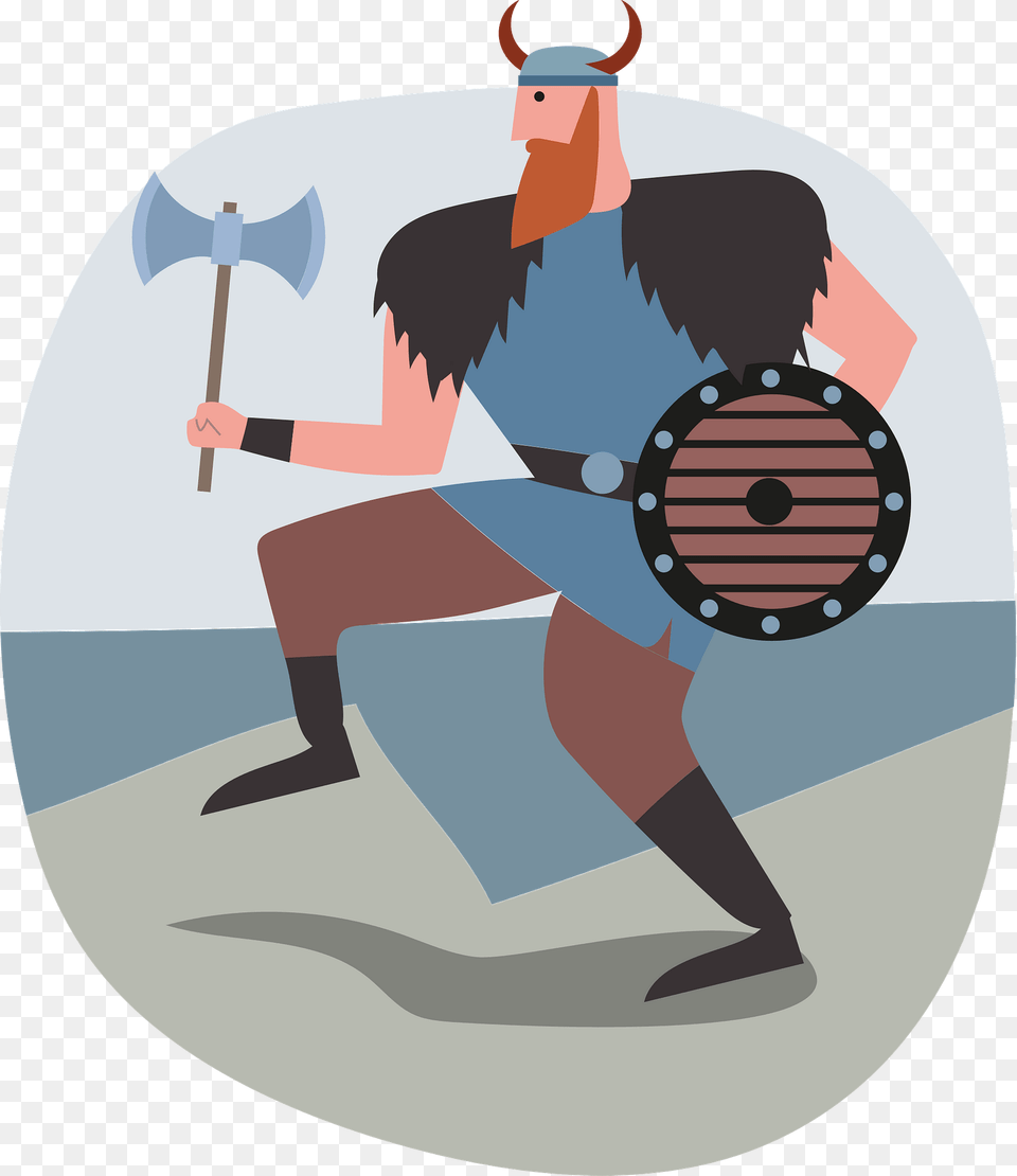 Viking Clipart, Weapon, Armor, Axe, Device Png Image