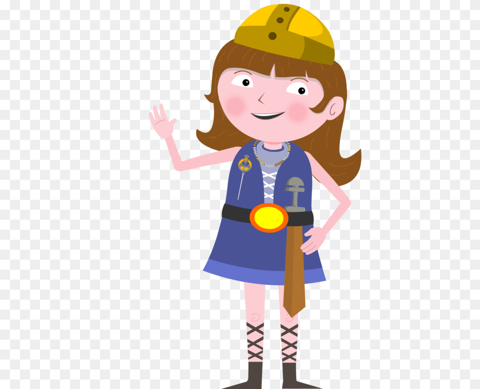 Viking Clipart Kid, Child, Female, Girl, Person Free Png Download
