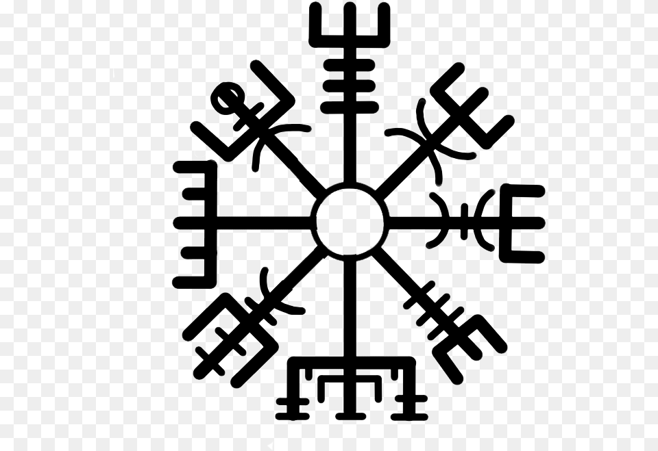 Viking Compass Tattoos, Nature, Outdoors, Snow, Snowflake Free Png