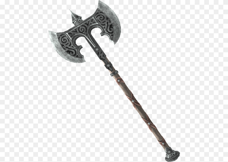 Viking Double Sided Axe, Weapon, Device, Tool, Blade Free Png Download