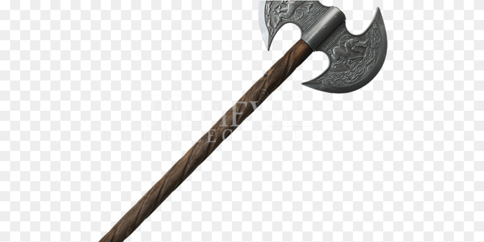 Viking Double Sided Axe, Weapon, Device, Tool Png