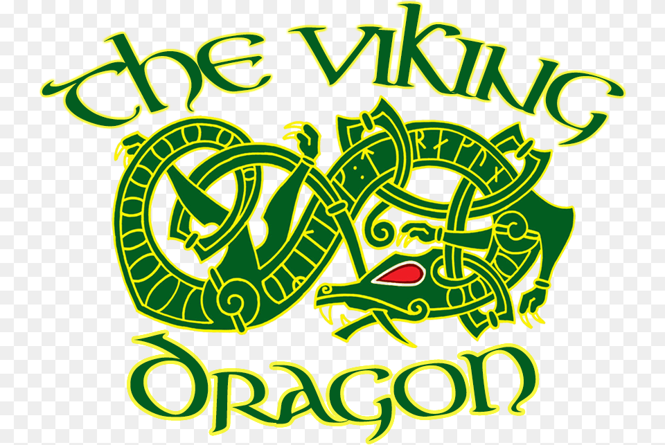 Viking Dragon, Green, Text, Bulldozer, Machine Free Png