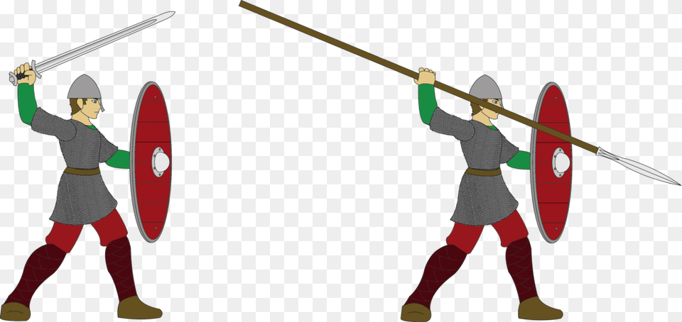 Viking Era Norse Warrior, Sword, Weapon, Person, Spear Free Transparent Png