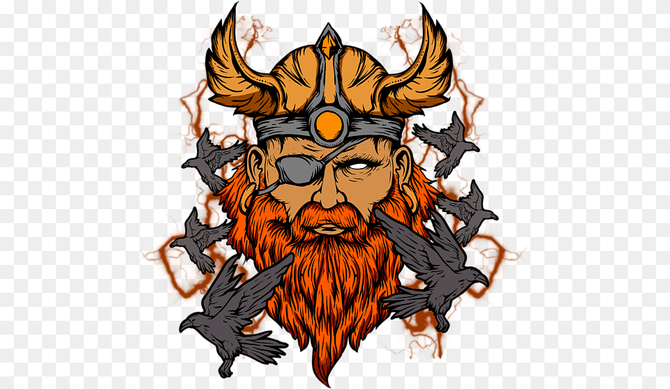 Viking God, Person, Face, Head, Art Free Transparent Png