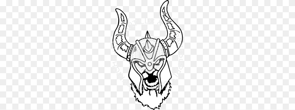 Viking Head With Mask, Animal, Bull, Mammal, Buffalo Free Transparent Png