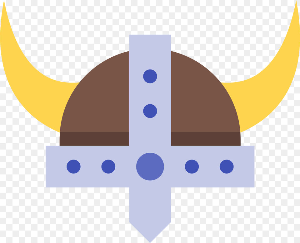 Viking Helmet Icon Icon, Cross, Symbol Free Png Download