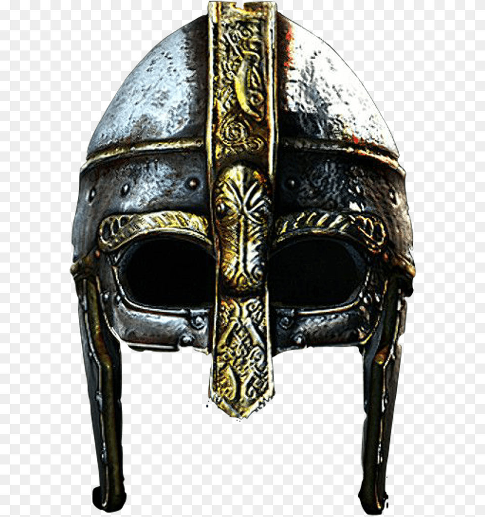 Viking Helmet Mask Hat Cap Viking Wearing Helmet, Bronze Png