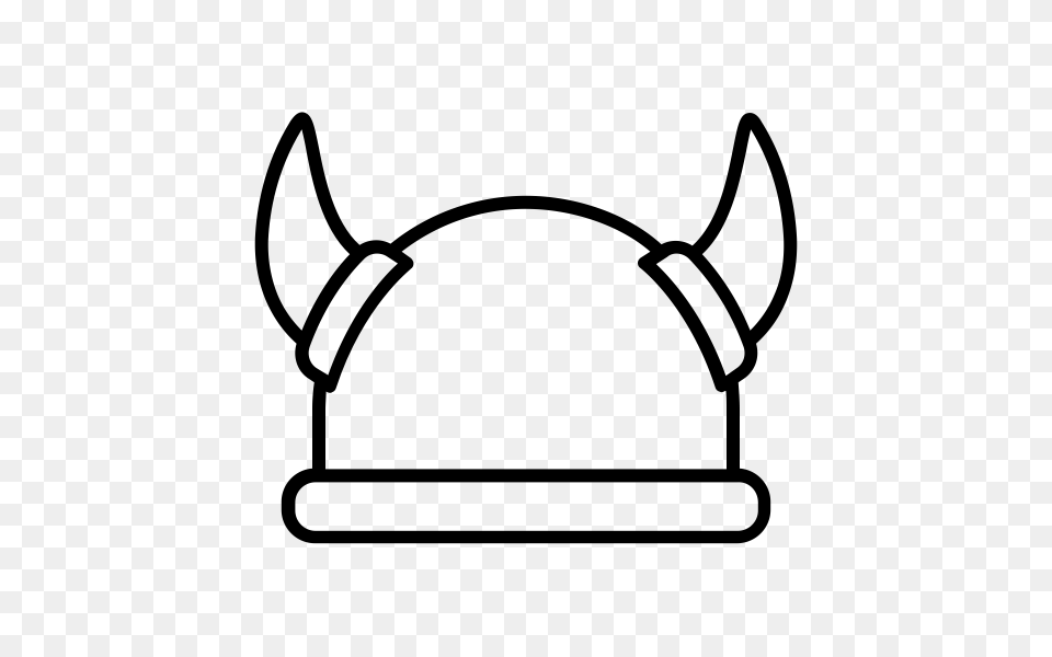 Viking Helmet Rubber Stamp Stampmore, Gray Png Image