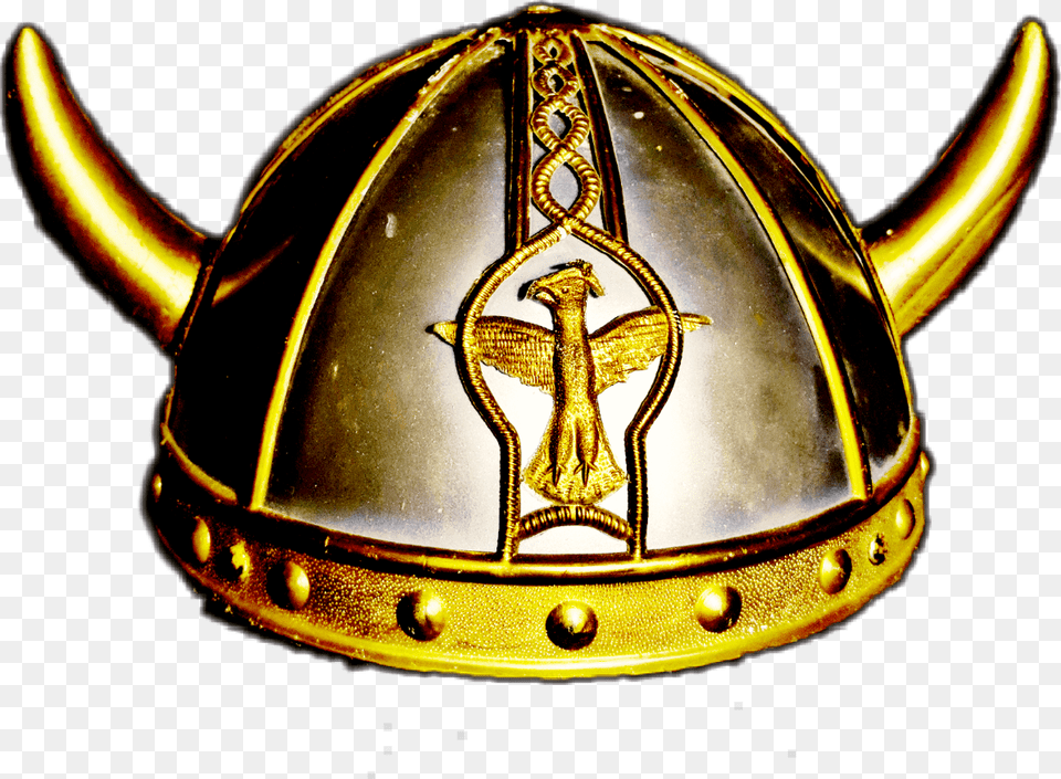 Viking Helmet Sticker Challenge, Accessories, Jewelry, Logo, Gold Png