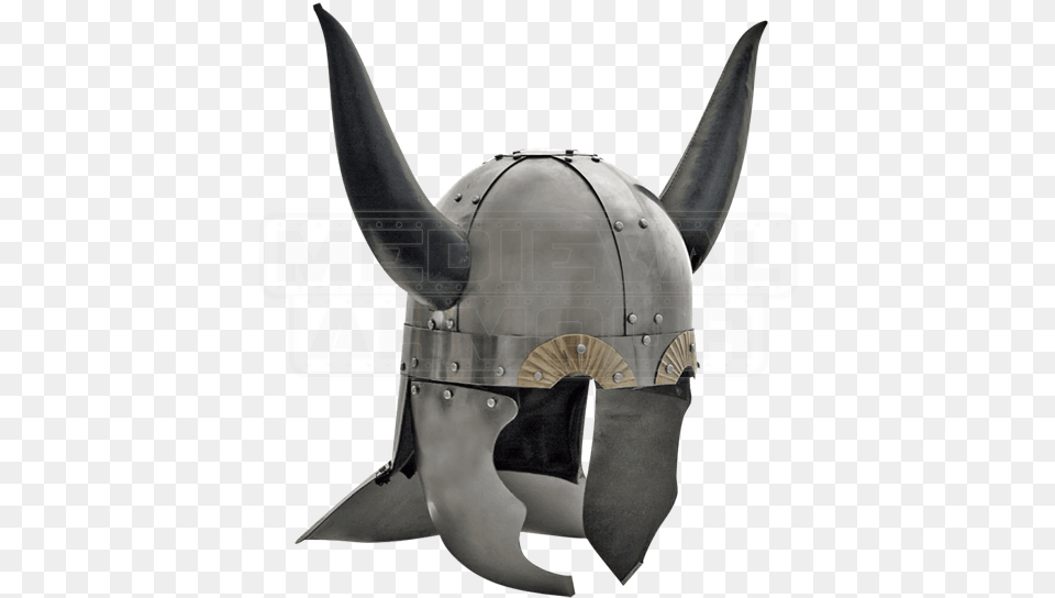 Viking Helmet With Leather Horns Medieval Viking Horned Helmet, Aircraft, Airplane, Transportation, Vehicle Free Png
