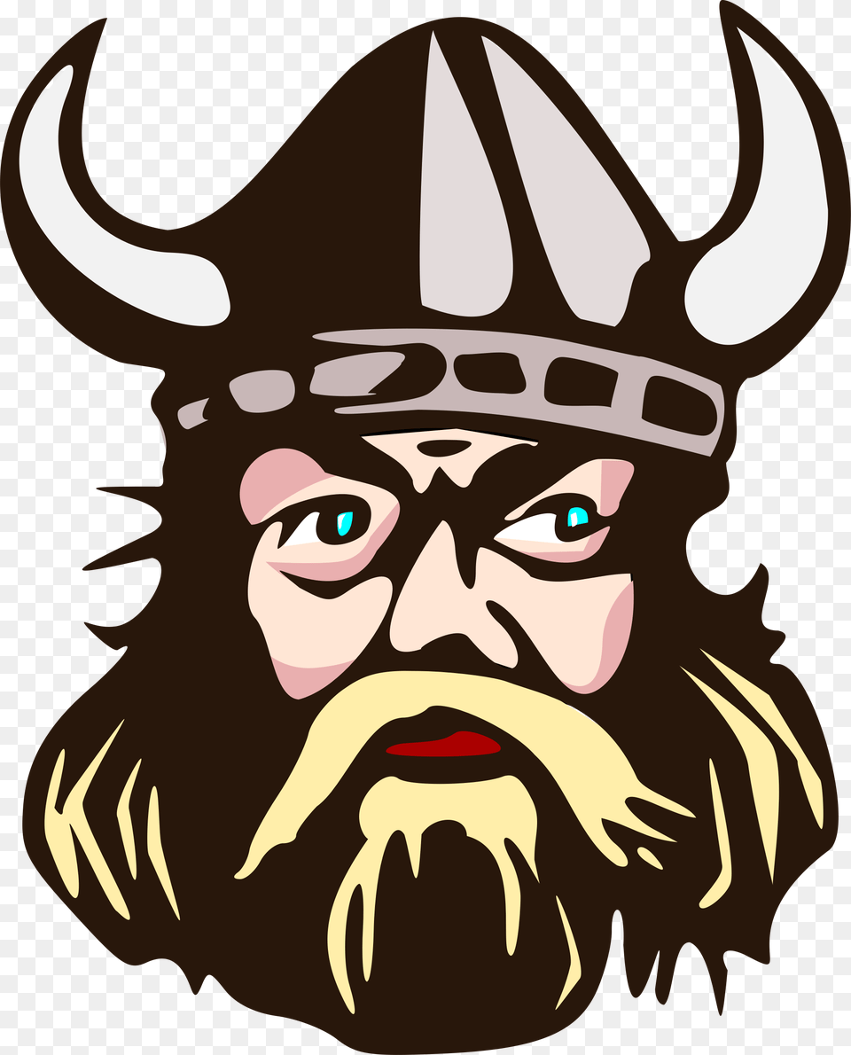 Viking Man Illustration, Head, Person, Face, Animal Free Png