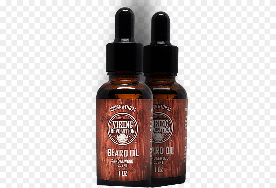 Viking Revolution Beard Oil, Bottle, Aftershave, Shaker, Cosmetics Free Transparent Png