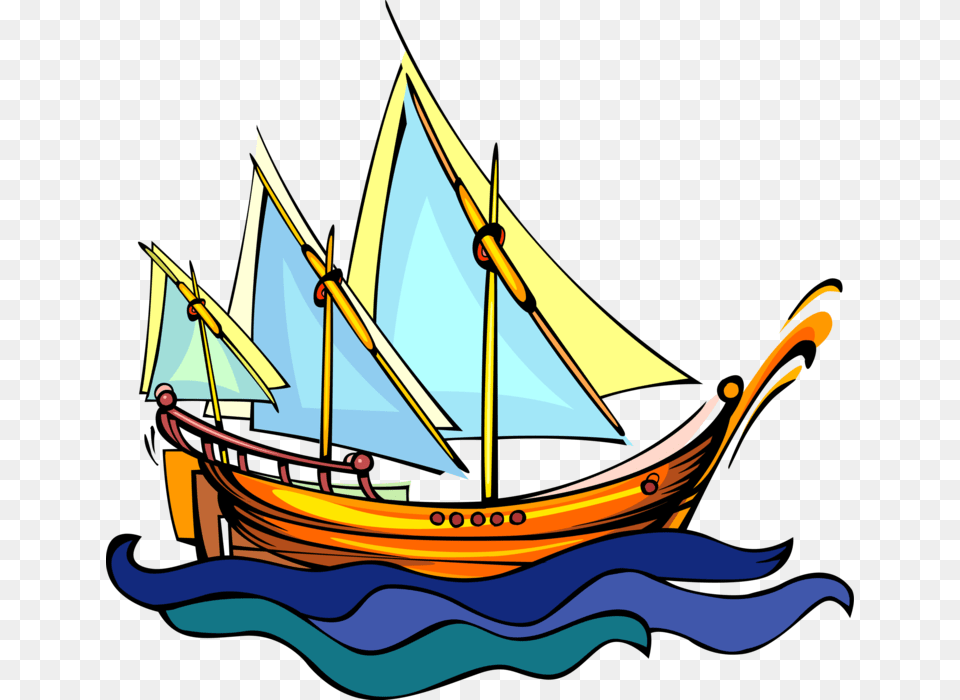 Viking Ship Clipart Traditional Traditional Ship, Boat, Sailboat, Transportation, Vehicle Free Png
