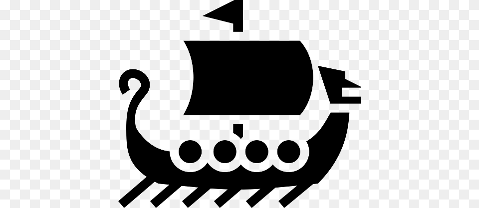 Viking Ship Drakar, Emblem, Symbol, Animal, Fish Free Png