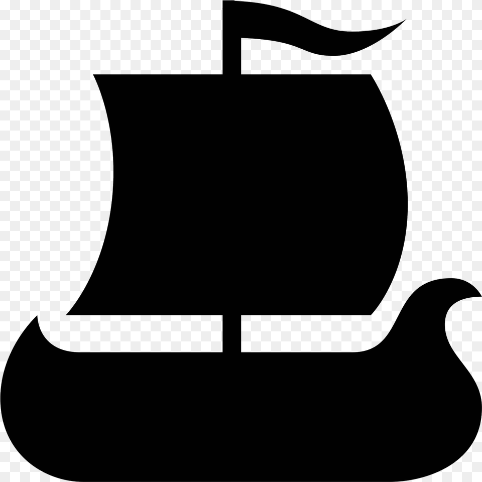 Viking Ship Icon Ship Icon Gif, Gray Free Png